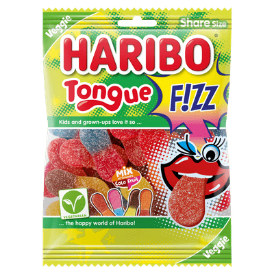 Haribo Fruitgom tongue