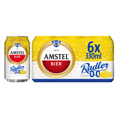 Amstel Radler alcoholvrij citroen 6x33 cl