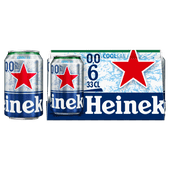 Heineken Pilsener alcoholvrij gekoeld 6x33 cl