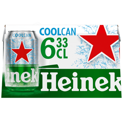 Heineken Pilsener gekoeld 6x33cl