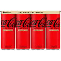 Coca-Cola Zero no caffeine 8x25 cl