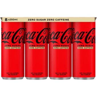 Coca-Cola Zero no caffeine 8x25 cl