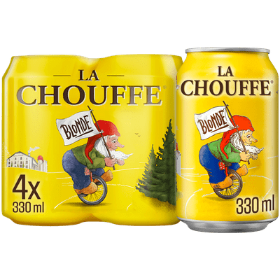 La Chouffe Blond 4x33 cl