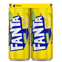 Fanta Lemon no sugar 4x25cl