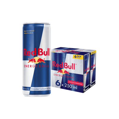 Red Bull Energy drink 6x25 cl