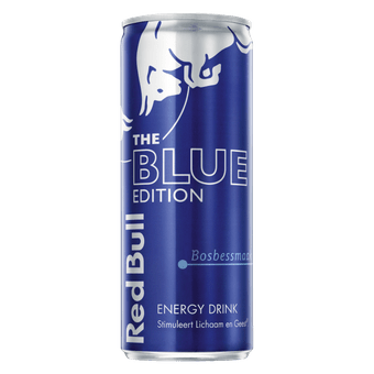 Red Bull Energy drink blue edition