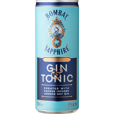 Bombay Sapphire & tonic