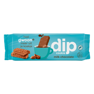 G'woon Dip cookie melk chocolade