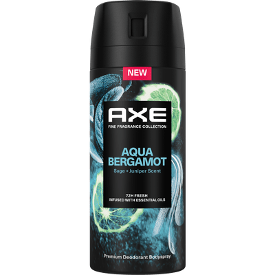 Axe Deo-bodyspray men kenobi aqua bergamot