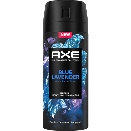 Foto van Axe Deo-bodyspray men kenobi blue lavender op witte achtergrond