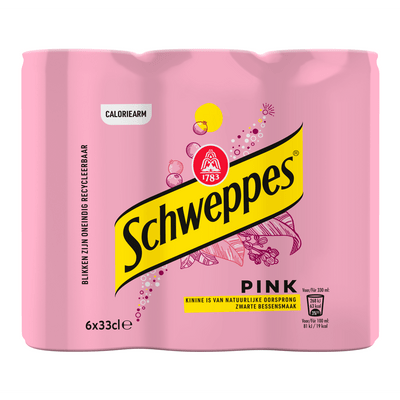 Schweppes Tonic pink