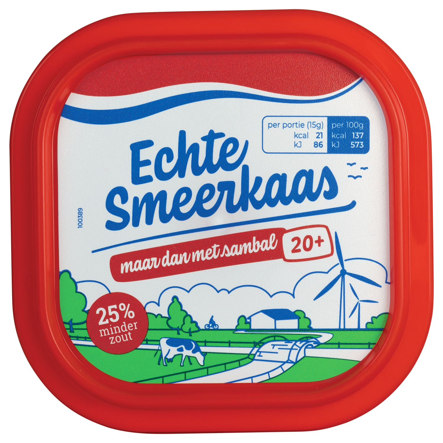 Echte Smeerkaas Sambal 20+. Nu Bij Dirk | Dirk