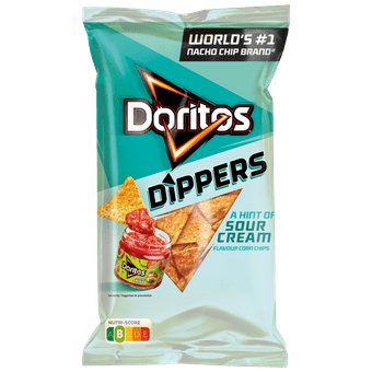 Doritos Dippers hint of sour cream & onion