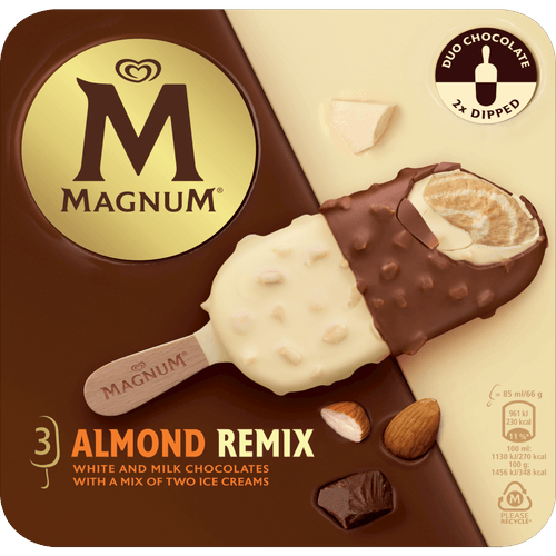 vervolging kraai rouw Aanbieding: Ola Magnum mini classic, almond en white 6 stuks