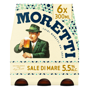 Birra Moretti Sale di mare 