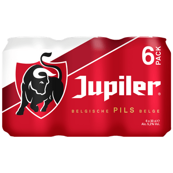 Jupiler Pilsener 6x33 cl