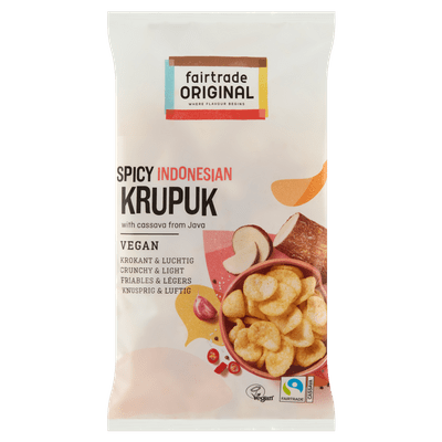 Fairtrade Krupuk spicy indonesia