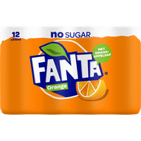 Fanta Orange no sugar 12x33 cl
