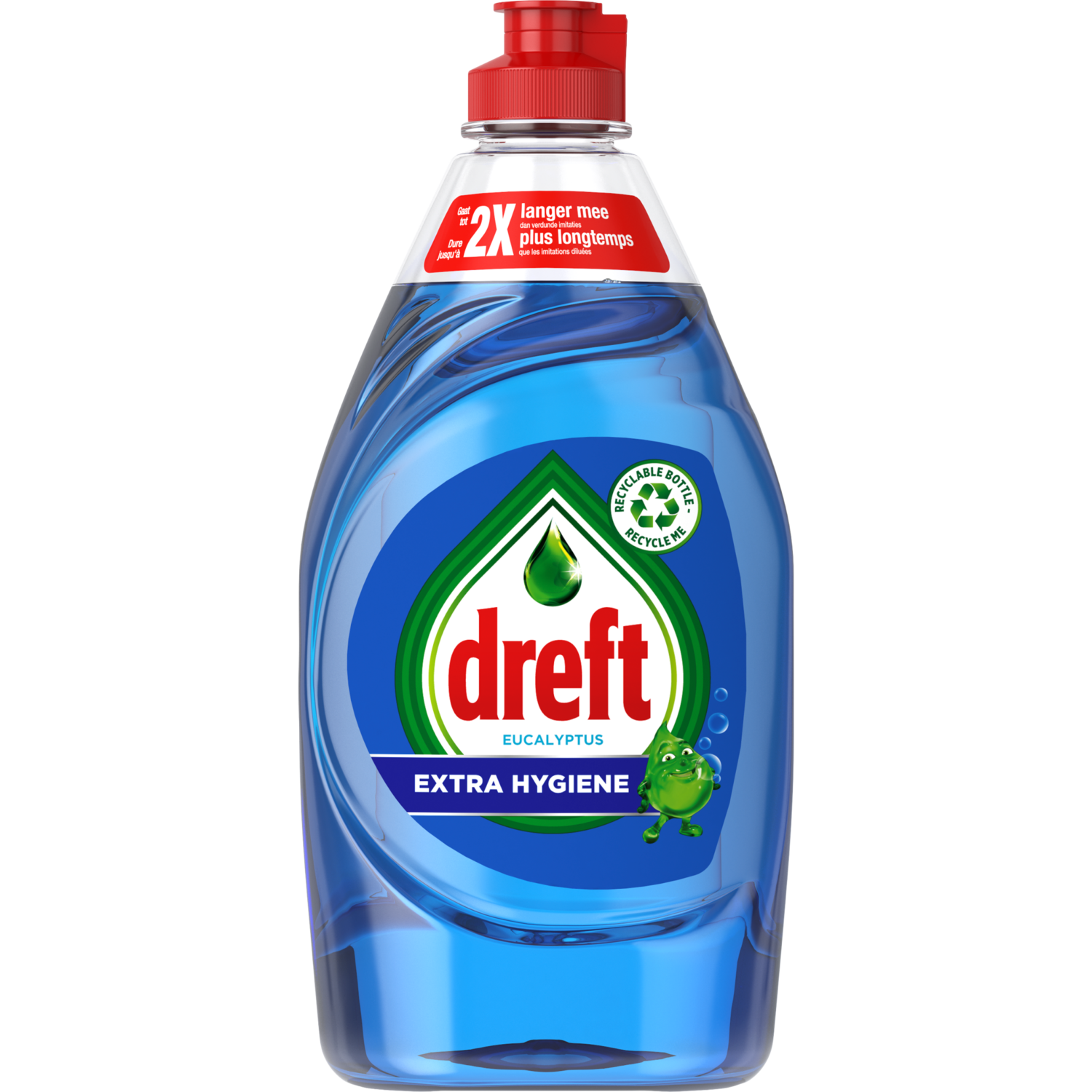 Afbeelding van Dreft Afwasmiddel extra hygiene eucalyptus