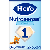 Hero nutrasense classic zuigelingenvoeding 1 0-6 maanden