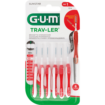Gum Tandenragers travler 0.8 mm