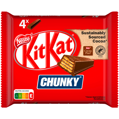 Nestlé Chunky chocolade 4 stuks