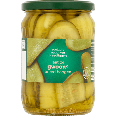 G'woon Breedliggers zoetzuur