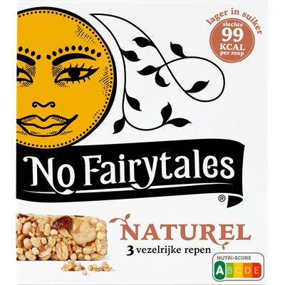 No Fairytales Granenreep naturel 3st.