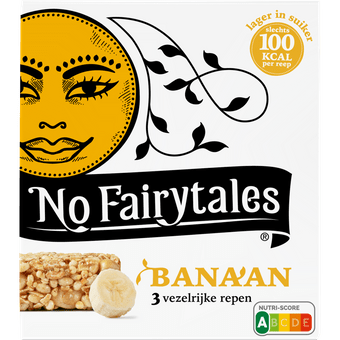 No Fairytales Granenreep banaan 3 st.