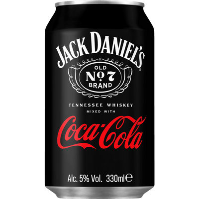 Jack Daniels Whiskey & cola
