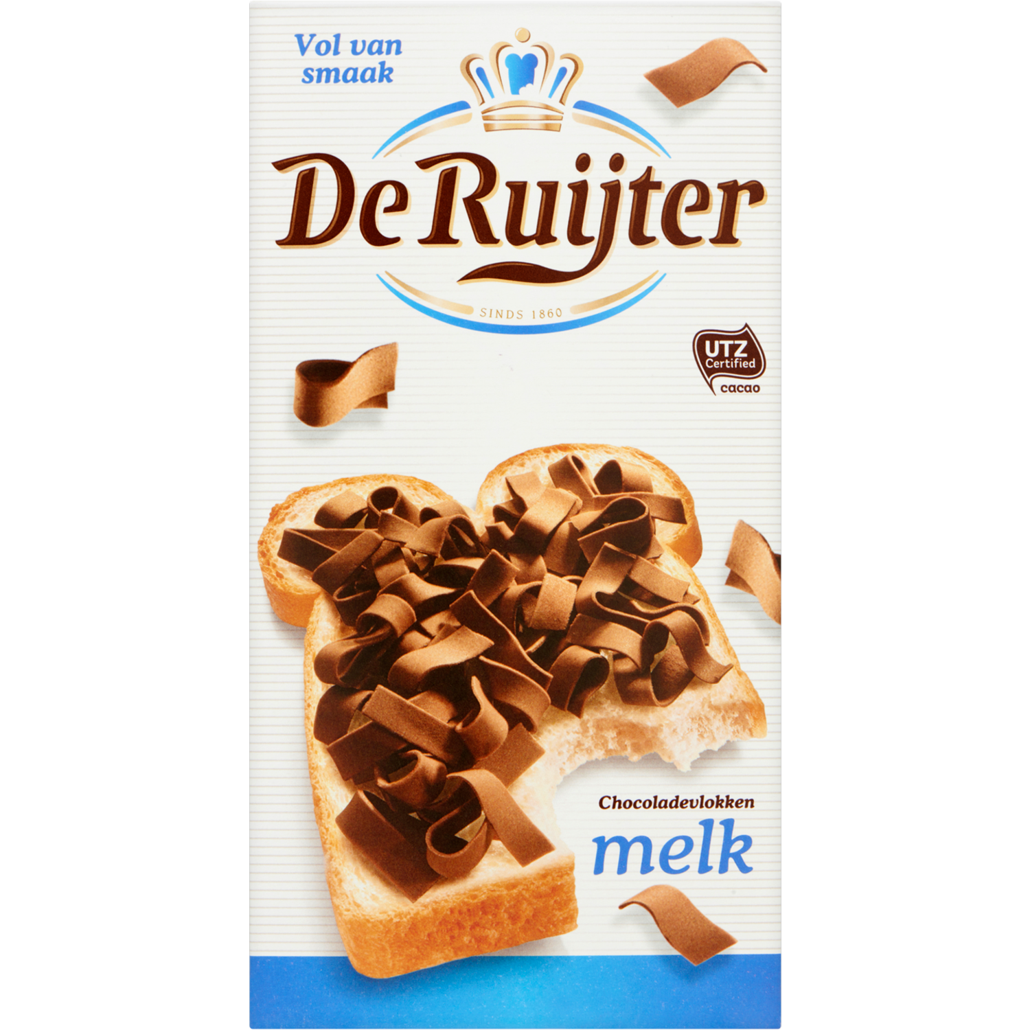 Afbeelding van De Ruijter Chocolade vlokken melk
