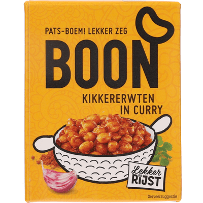 Boon Kikkererwten in curry