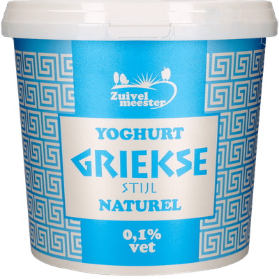 Zuivelmeester Yoghurt griekse stijl 0.1%
