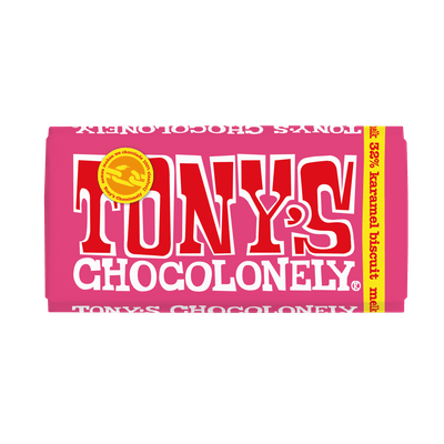 Tony's Chocolonely Chocolonely melk karamel biscuit