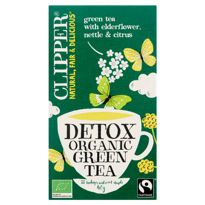 Clipper Green tea bio green detox 20 zakjes