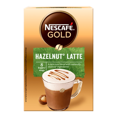Nescafé Oploskoffie hazelnut latte