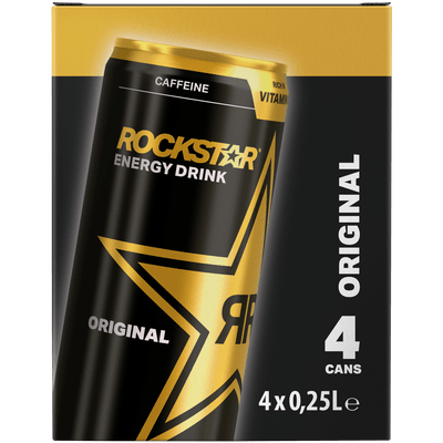 Rockstar Energy drink original 4x25 cl