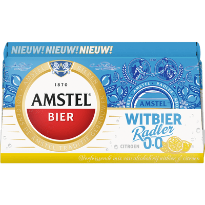 Amstel Radler alcoholvrij witbier 6x33 cl