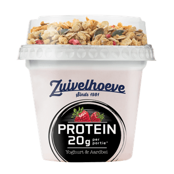 Zuivelhoeve High protein yoghurt aardbei