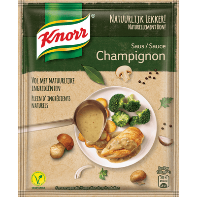 Knorr Champignonsaus natuurlijk