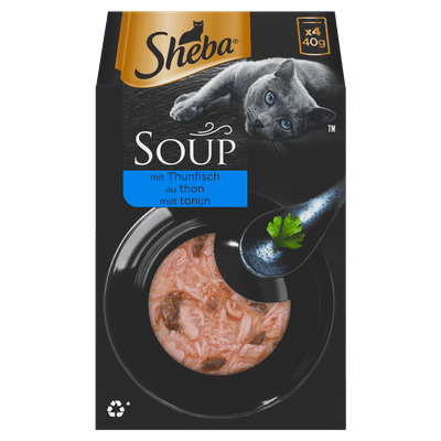 Sheba Kattenvoer soup tonijn 4/1