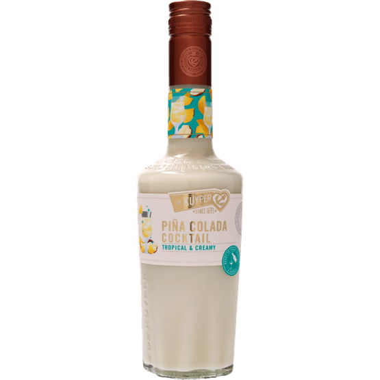 Foto van De Kuyper Rts cocktails Pina Colada op witte achtergrond