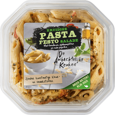 De Ambachtelijke Keuken Pastasalade pesto