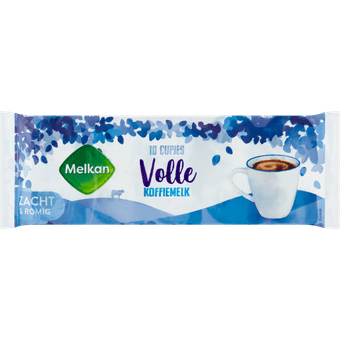 Melkan Koffiemelkcups vol 10 pack