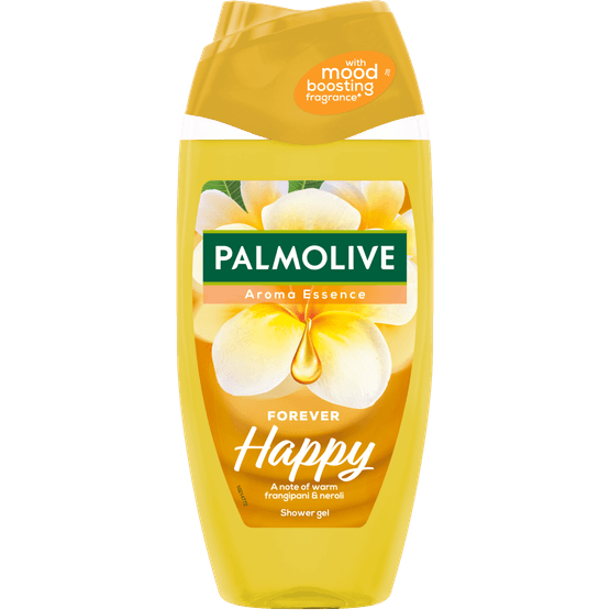 Foto van Palmolive Douchegel aroma essence happy op witte achtergrond