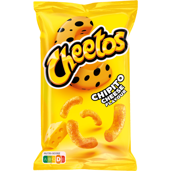 Foto van Cheetos Chipito kaas op witte achtergrond