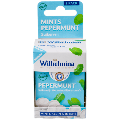 Wilhelmina Mints pepermunt 2 st.