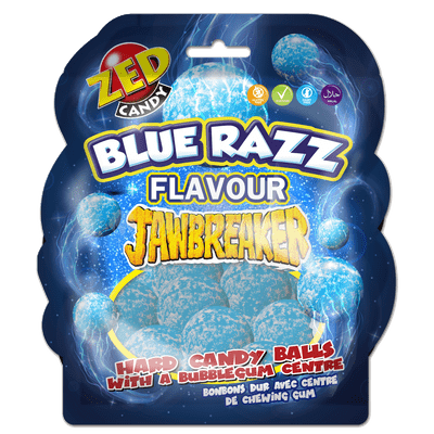 Jawbreakers Kauwgomballen blue razz