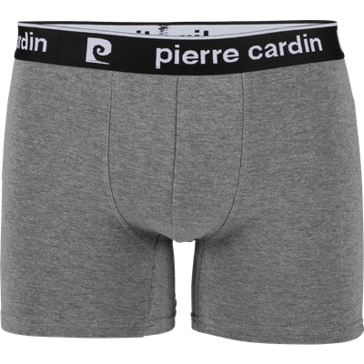  Pierre cardin boxershort 2-pack zwart-grijs mt s/xxl