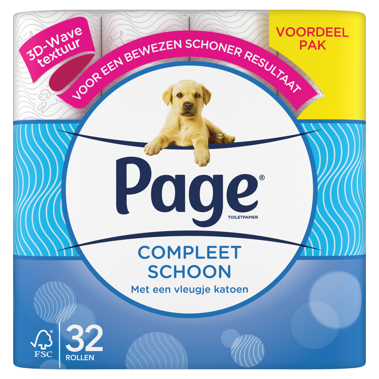 Afbeelding van Page Toiletpapier 32 rollen compleet schoon